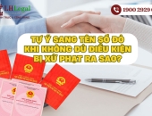 Tự ý sang tên sổ đỏ khi không đủ điều kiện bị xử phạt ra sao?