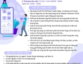 Thư thông báo tuyển dụng nhân sự phụ trách truyền thông và phát triển khách hàng